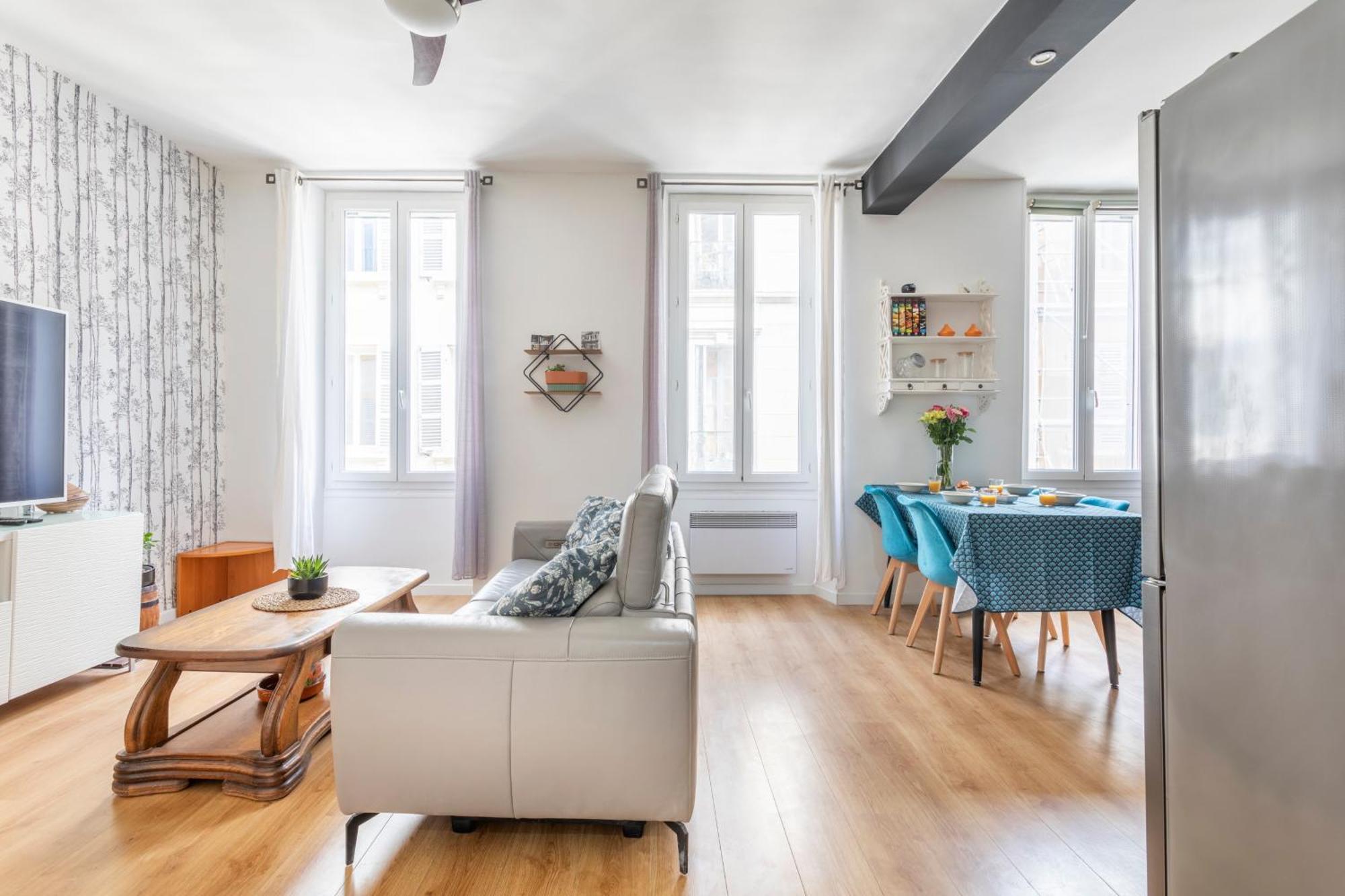 T3 Cosy A Marseille, Proche Vieux-Port Et Gare公寓 外观 照片
