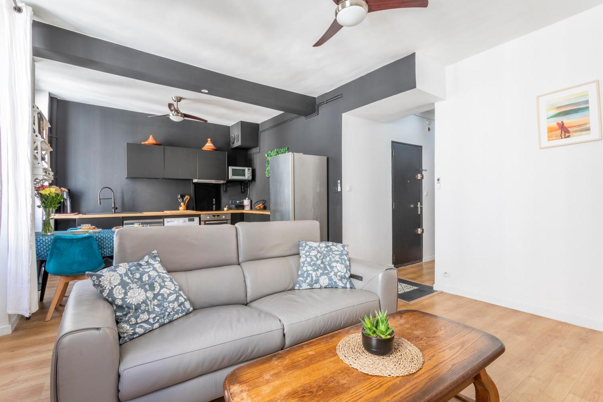 T3 Cosy A Marseille, Proche Vieux-Port Et Gare公寓 外观 照片